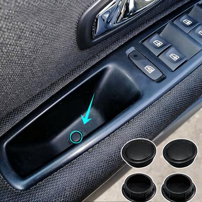 4x Durų rankenos laikymo dėžutės varžto kamštelis Renault Clio Megane Dacia Logan 3 Fluence Grand Scenic Captur Kardian 7703074513
