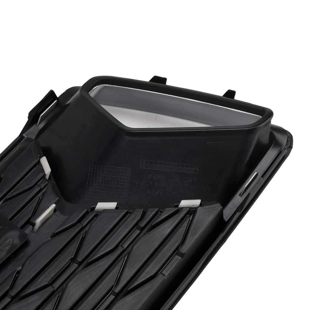 2PCS Front Bumper Grille Grill Fog Light Cover Fit A6 C8 2019-2023