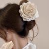 Haori Punching Lace Vintage Flower Hair Clip