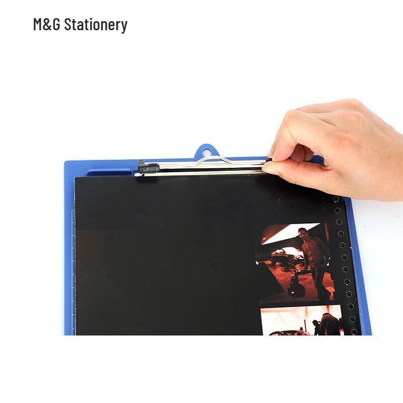 M&G A4 Vertical Plastic Clipboard (2-Pack)