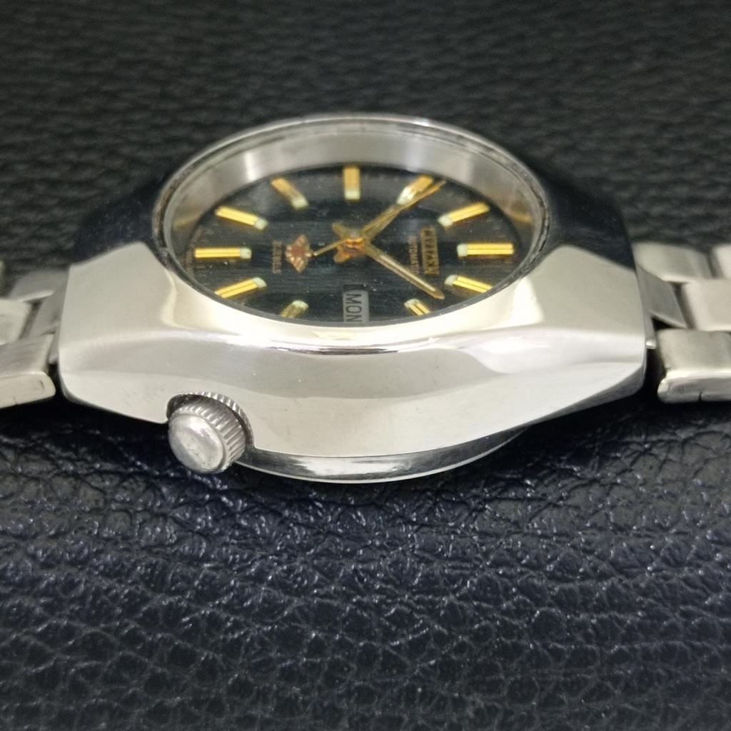 VINTAGE CITIZEN AUTOMATIC 6651A JAPAN WOMENS ORIGINAL DIAL WATCH A704232-1