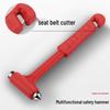 Dual-Function Car Safety Hammer - Compact Escape Tool