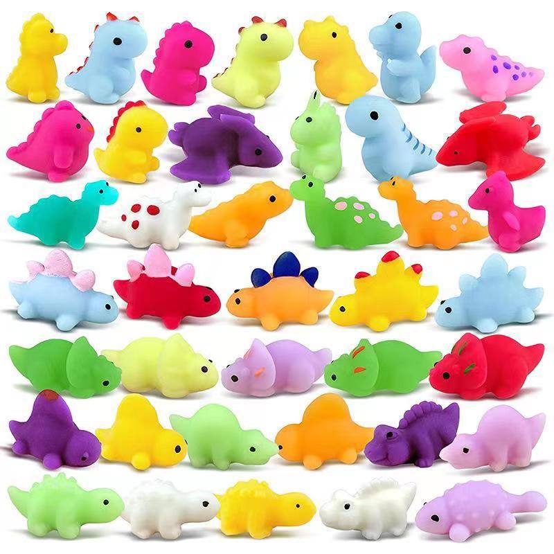 Mochi Squishy Dinosaurier Kawaii Knet-Sensorisches Fidget Stressabbau Kinder Jungen Mädchen Geburtstagsgeschenke Party Mitgebsel Klassenzimmer Preis