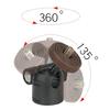 360 Degree Panoramic Ball Head with 1/4inch Screw and Cold Shoe Mount Aluminum for Camera Phone Tripod Accessories