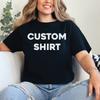 T-shirt Personalizada com Nome ou Mensagem - Presente Perfeito para Aniversários, Aniversários de Casamento e Ocasiões Especiais