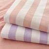Skin Friendly and Comfortable Washed Cotton Striped Series Single Bed Sheet for Home Use, Double Student Dormitory, Single Bed Sheet