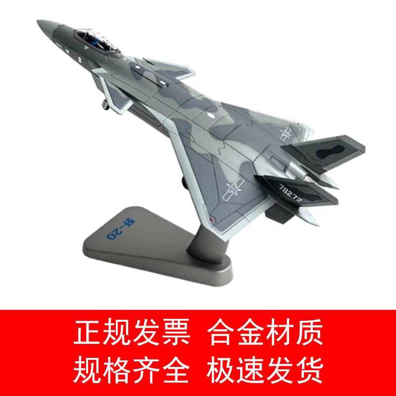 J-20 Fighter Jet Alloy Model