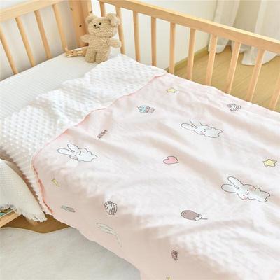 GPPNKC Baby Embroidered Cartoon Blanket