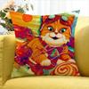 Game Jetpack Cat Sombra Overwatch Various Sizes Square Pillow Case For Car Home Bedchamber Decor