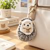 Hedgehog Zodiac Goat Plush Toy Chubby Animal Stuffed Toy Funny Flip-over Sheep Keychain  Xmas Gifts