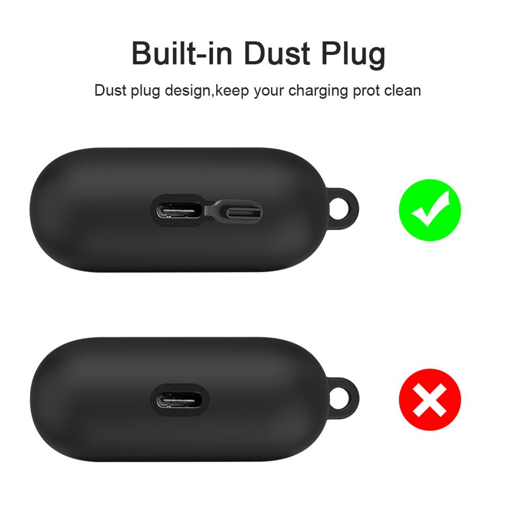 Capa Protetora Compatível com Razer-Hammerhead True Wireless X Fone de Ouvido à Prova d'Água Manga de Silicone Anti-poeira