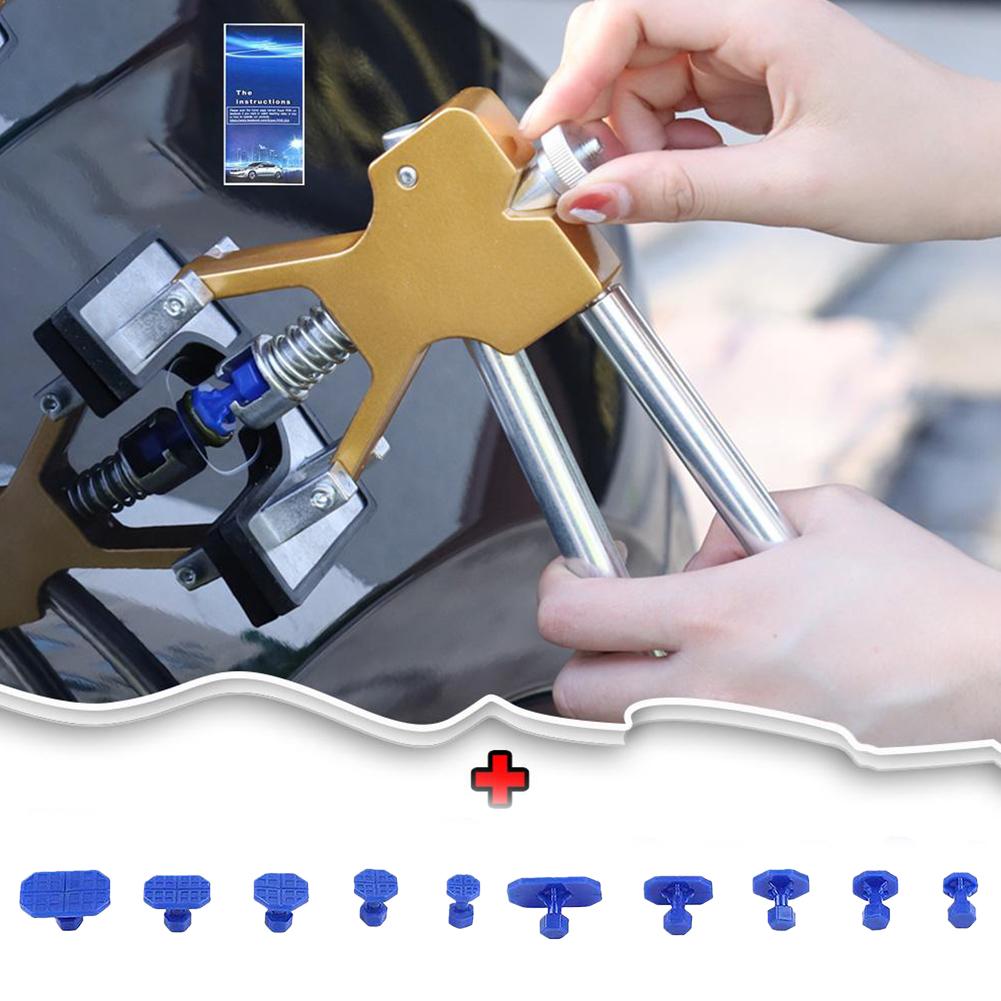 Car Dent Repair Puller Paintless Car Repair Tools Kit Auto Body Dent Repair Tool Kit For Car Body, Motorcycle, Refrigerator G0W5