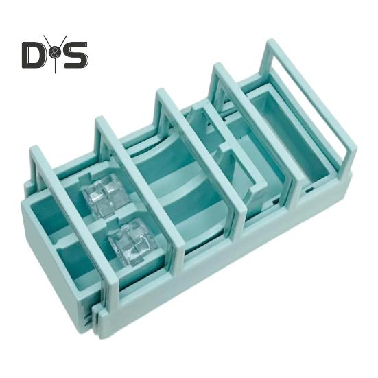 

Диспенсер для лент распределяет подарочную упаковочную ленту Диспенсер для лент для упаковки подарков Без режущего лезвия Быстрый и простой инструмент для распределения упаковочной ленты зелёный