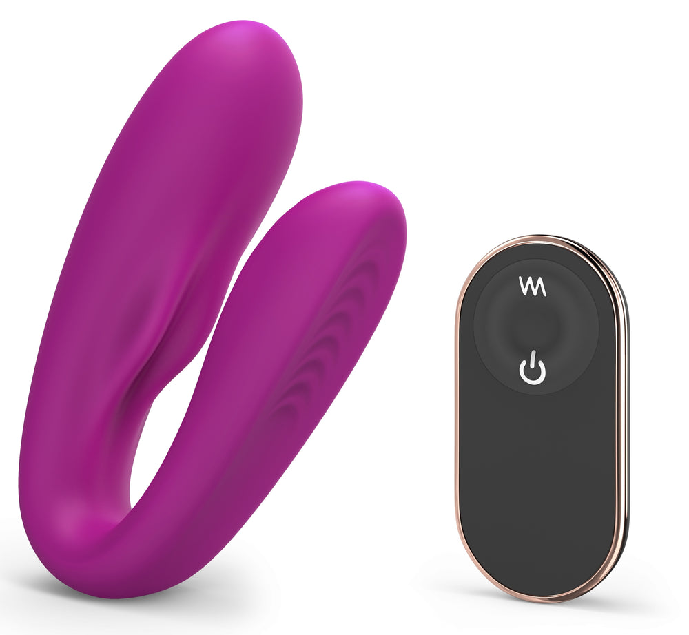 Stimulateur vibrant pour couple MATCH UP Love to Love Fuchsia - Love to Love - Double Stimulation