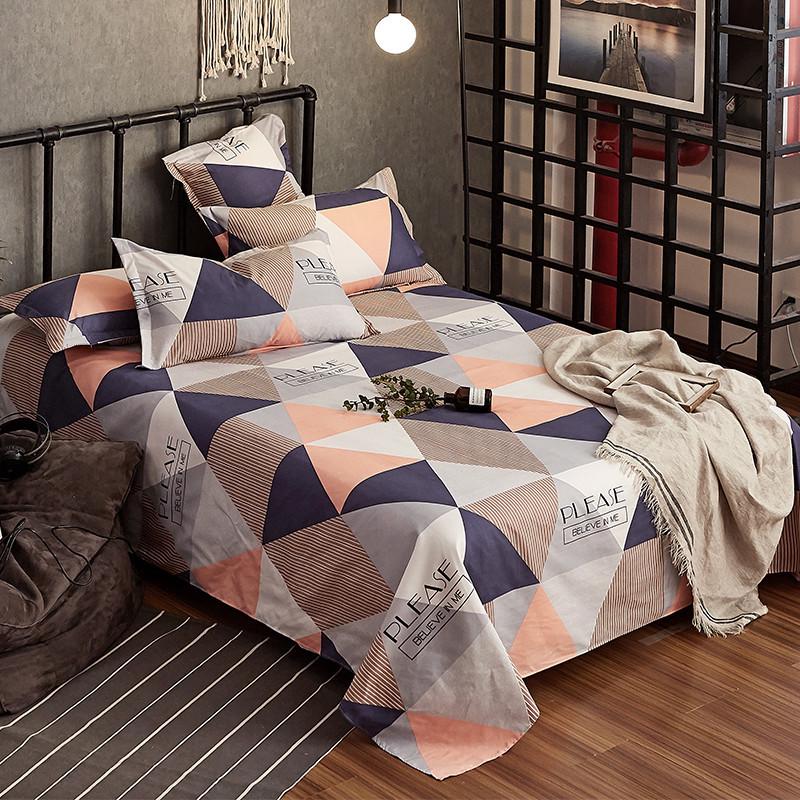 Cartoon Flannel Bed Sheet - Double or Single Size, Perfect for Dorms, In Stock