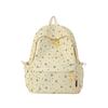 Schoolbag: Korean-style Fresh Schoolbag, Simple Star-shaped Backpack for High School Students, Lightweight and Large Capacity, High School Backpack