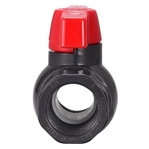 Factory PVC Water Supply Ball Valve, Chemical-grade Switch, Socket Plastic Valve, Outlet Control Valve, 1/2'' to 20mm 25mm 32mm