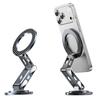 Multifunction Magnetic Car Phone Mount With 360 Swivels Rotation Metal Construction For Stable Driving View
