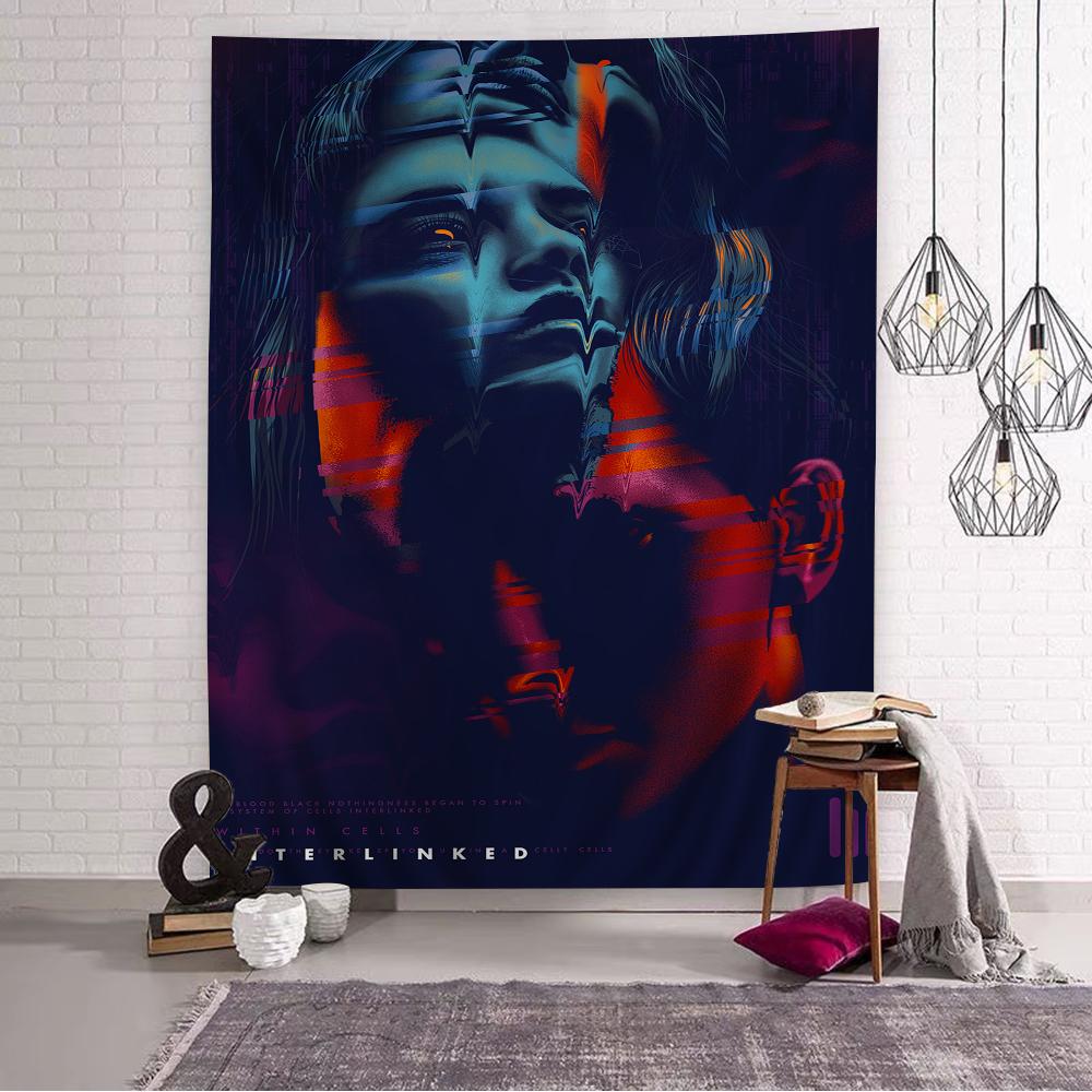 American Movie Blade Runner 2049 Hanging Tapestry Cheap Hippie Wall Hanging Bohemian Tapestries Mandala Wall Hanging Home Decor