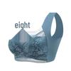 Plus-Size Lace Seamless Supportive Wire-Free Bra for Women