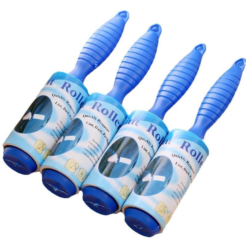 Sticky Roller Design Replaces Paper for Efficient Removal of Cat Hair Straight Tube Tear-off Replacement Paper
