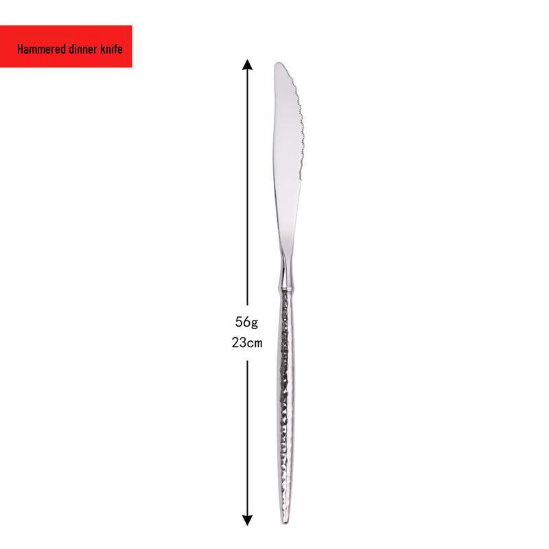 Ru Han Ballet Hammered Silver Cutlery