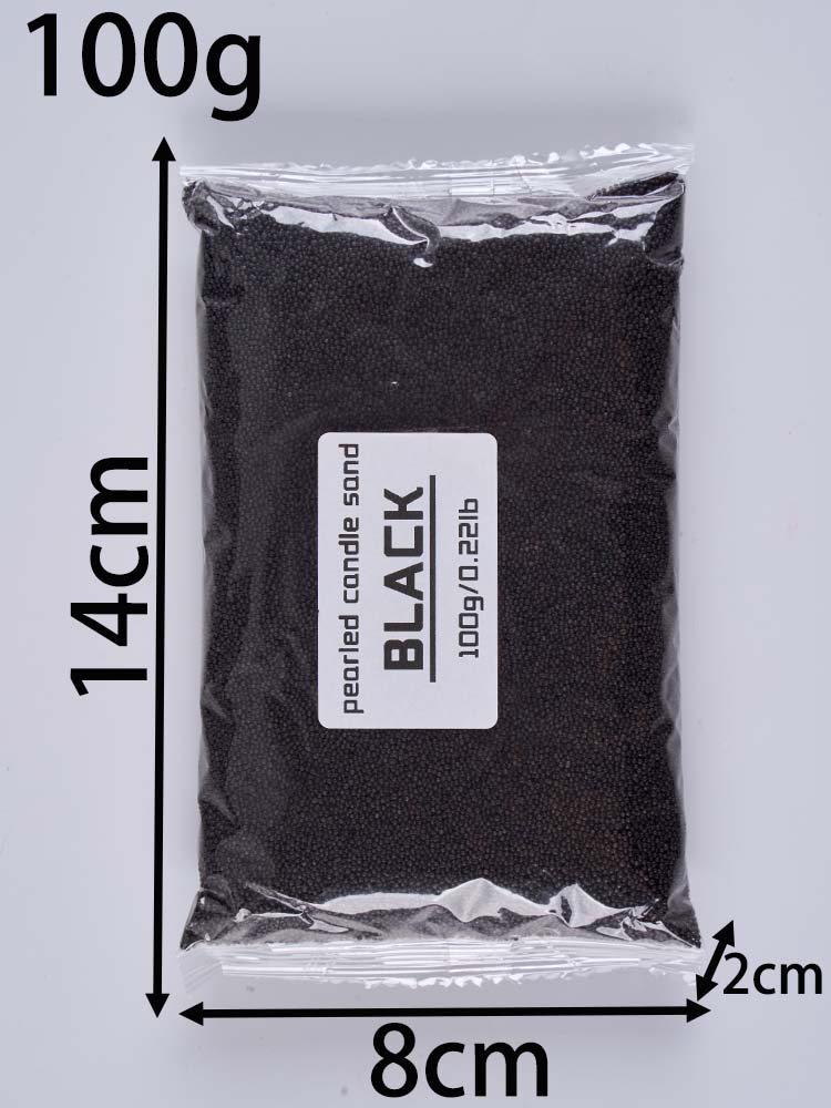 100G Sabbia Colorata Cera Ghiaccio Fiorito Cera Fai da Te Candele Profumate Materiali per la Realizzazione Colori Cera Fiocco di Neve Cera Perla Materiali per Pittura con Sabbia