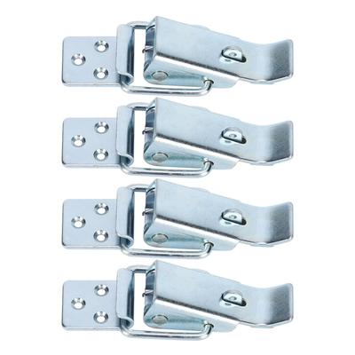 4PCs Spring Hasp Case Latch Hardware Fasteners Stainless Steel Waterproof Anti Corrosion