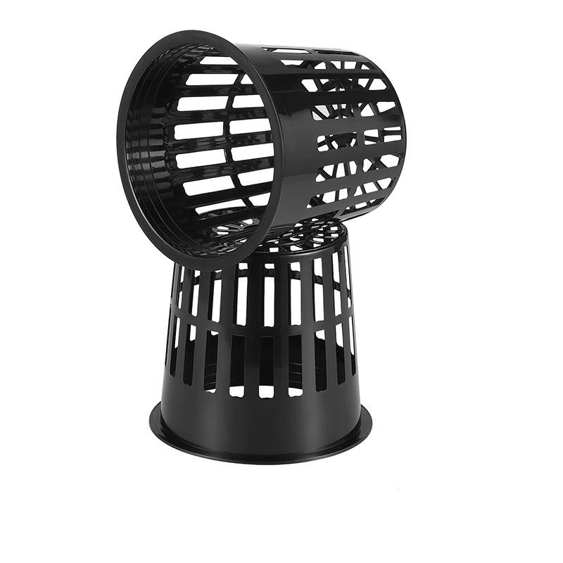 Hydroponic Planting Basket Soilless Cultivation Equipment Tube Vegetable Plant Seedling Planting Plastic Mesh Pots 10Pcs