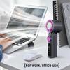 Portable Silent Cooling Mini USB Rechargeable Handheld Fan with Ice Pack