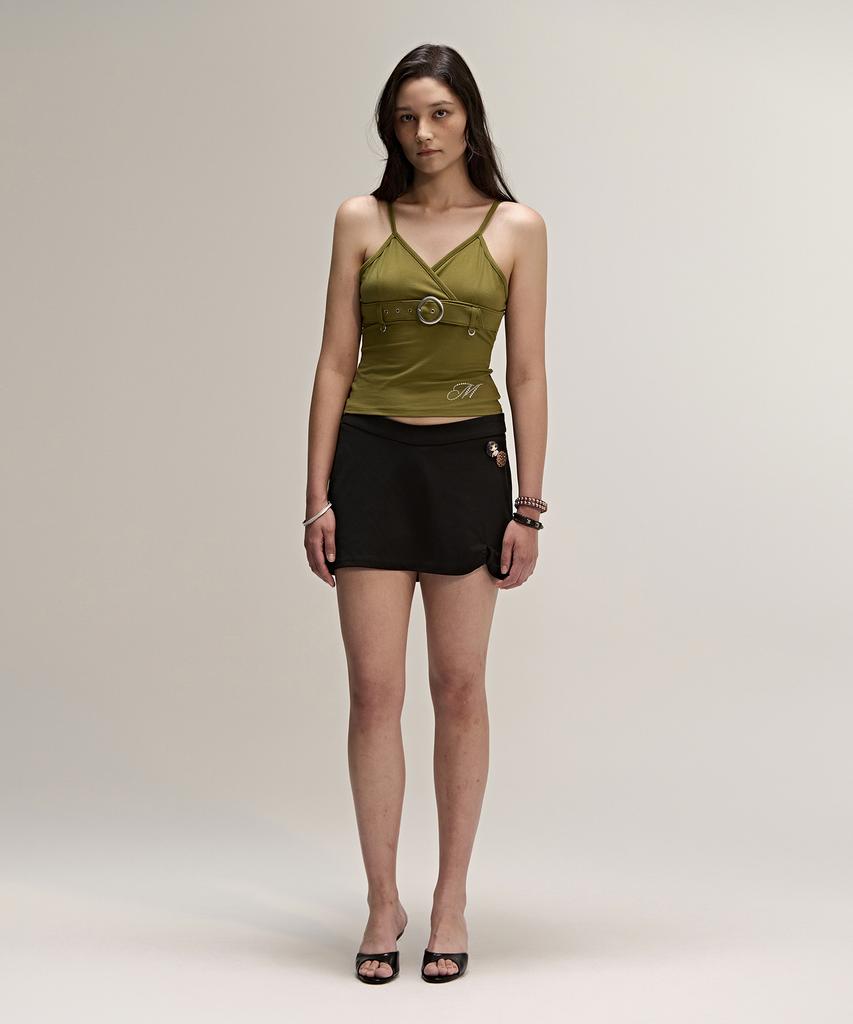 MINIMALPAIR Belted Sleeveless Olive