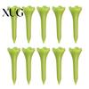 Tough Golf Tee 10Pcs 38/70/82MM Striped Height Adjustable Sharp Tip Plastic Ball Holder Training Aid Spike Kit Accessories Golfer Gifts