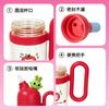 Water bottle high value water cup summer portable straw water cup large capacity cute plastic cup with handle safe material cup