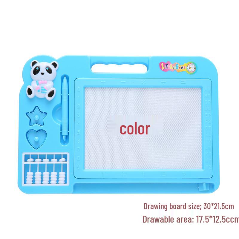 Großes magnetisches Zeichenbrett für Kinder - Buntes Graffiti- und Schreibspielzeug mit Stift