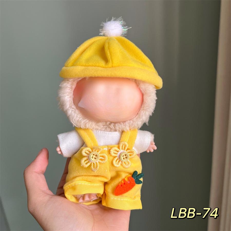 Nadaje się tylko dla 17cm Labubu Cloth, lalek winylowych, pluszaków i innych ubrań do noszenia