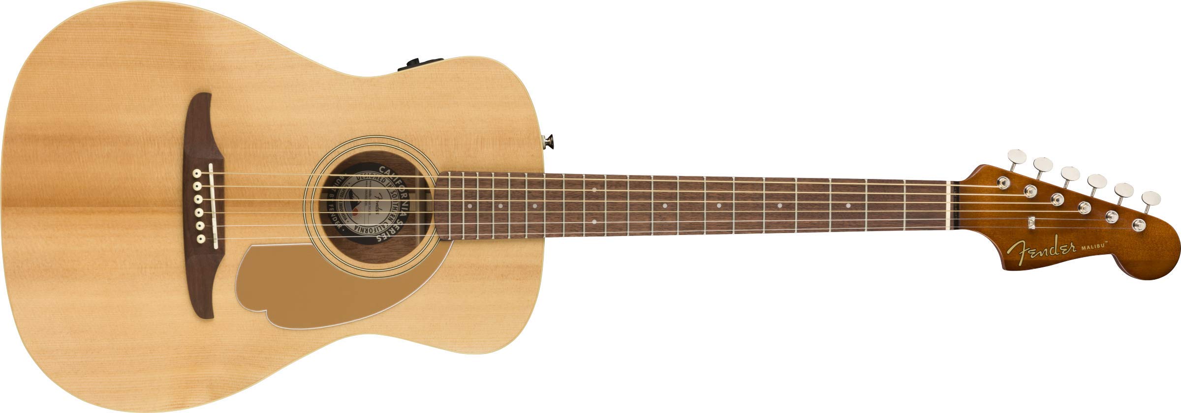 

Fender Electric Acoustic Malibu Player, Walnut Fingerboard, Natural Soft Case Included