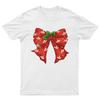 Christmas Holly Bow Holiday TShirt Unisex Gift Retro Funny Womens Vintage Unisex T-Shirt