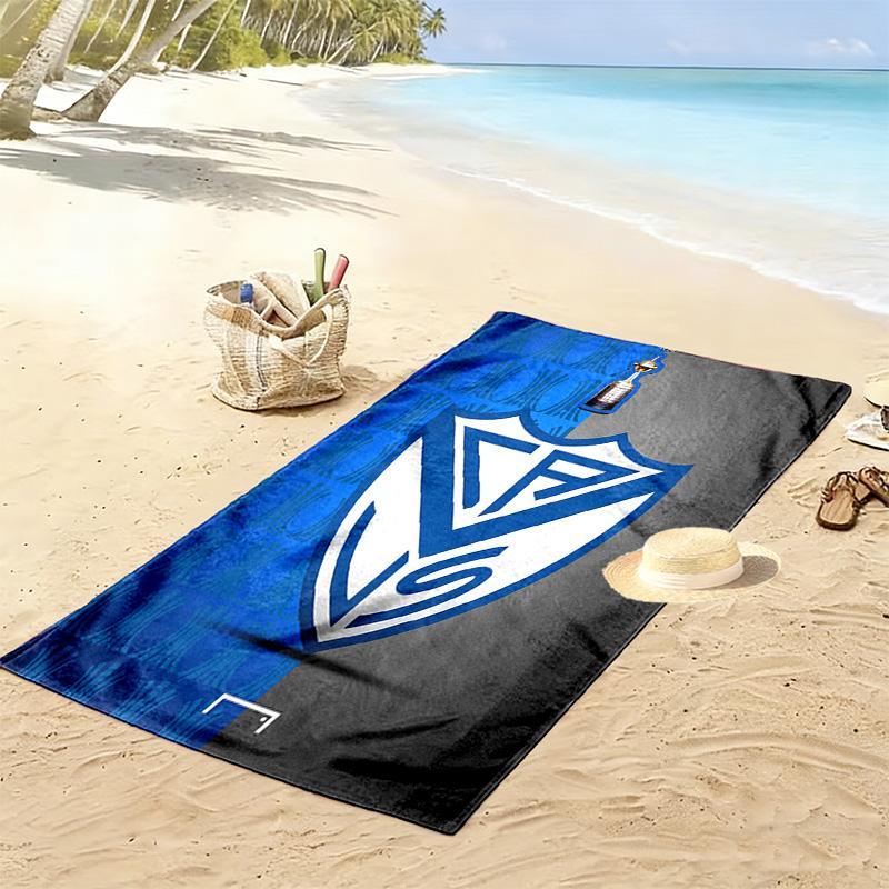 Asciugamano da Spiaggia con Stampa Velez Sarsfield, Asciugamano Grande Morbido Asciugatura Rapida per Spiaggia Campeggio Nuoto