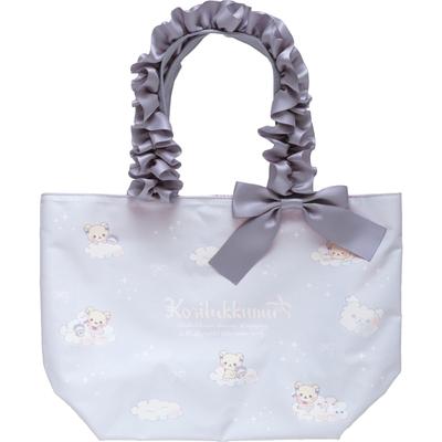 CA57401 Rilakkuma Korilakkuma Empty Kururin Cotton Candy Mini Tote Bag