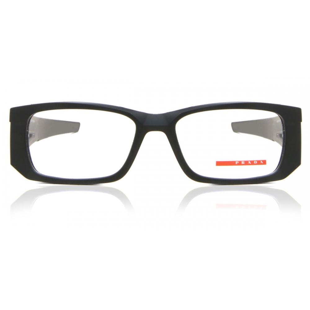 Prada Linea Rossa Ps03pv 1bo1o1 Men Eyeglasses Matte Black/55-18-140