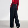 JOY SPEAKER Women's High-Waist Straight Wide-Leg Trousers