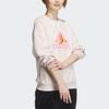 Adidas Dragon Year Sweatshirt With Alphabet Logo And Cartoon Print Women Tops Light-Purple Pink JE6095