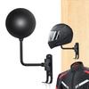 Wall Mounted 180° Rotation Helmet Hanger Space Aluminum Helmet Display Rack  Garage Organizer
