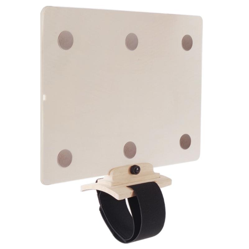 Arm Music Stand Adjustable Arm Strap Flip Folder Universals Arm Music Stand for Easy Music Sheet Access 1
