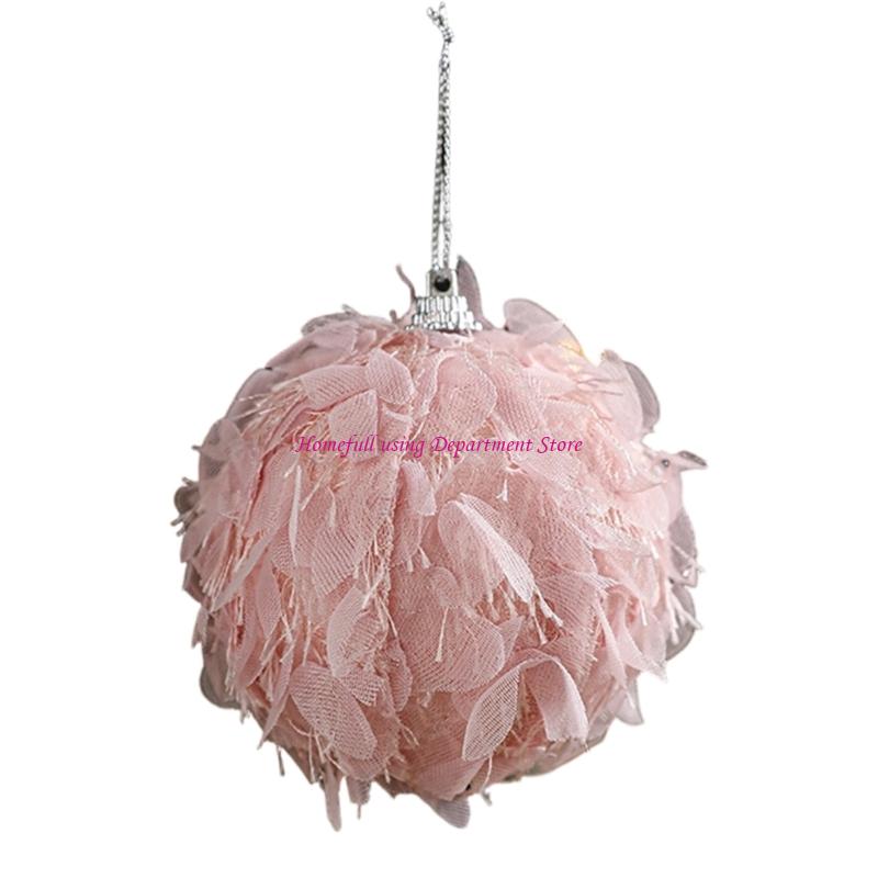 Portable Floral Christmas Ball Ornament Foam Materials For Seasonal Celebration