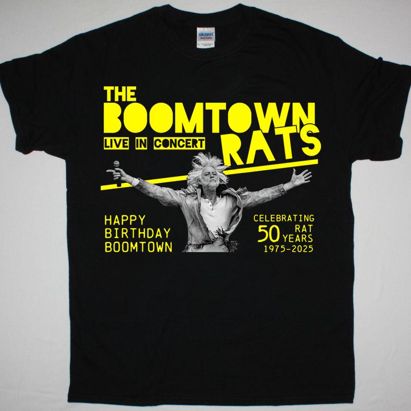 The Boomtown Rats Band Happy Birthday Boomtown Shirt Unisex Concert TU633 S
