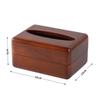 Wooden Tissue Box Holder: Eco-Friendly Design for Living Room, Coffee Table, or Office Desk