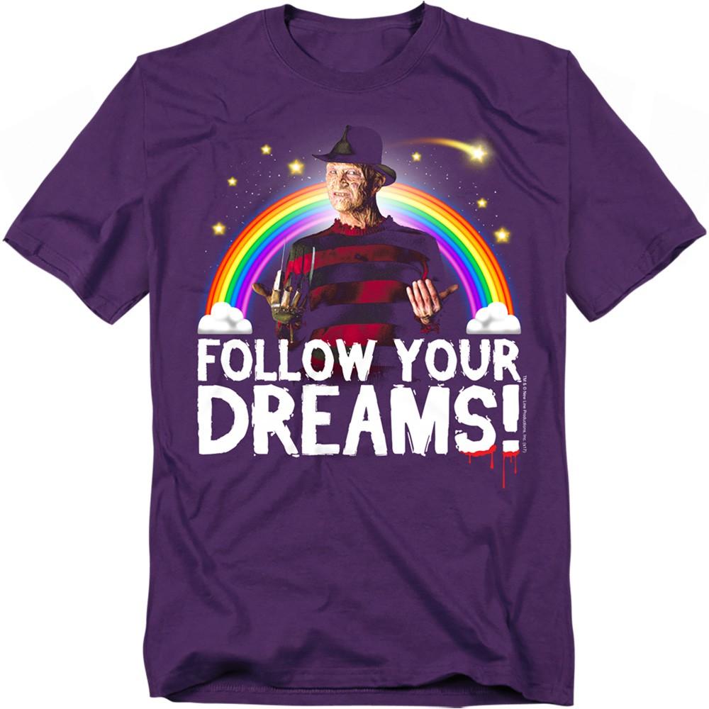 Friday The 13th - Follow Your Dreams - Adult Unisex Short Sleeve T-Shirt - Black XL