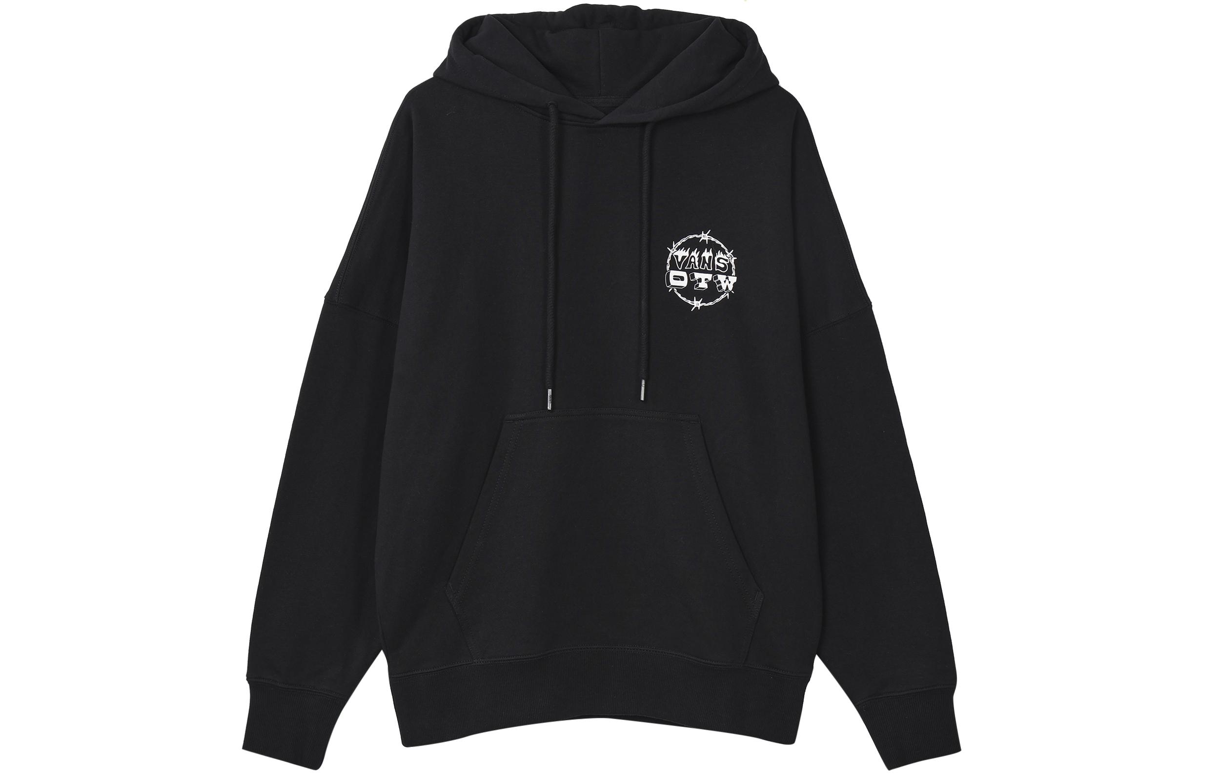 Vans Sweatshirts Men s Black Hooded Moderate Regular VN0A5H7TBLK S