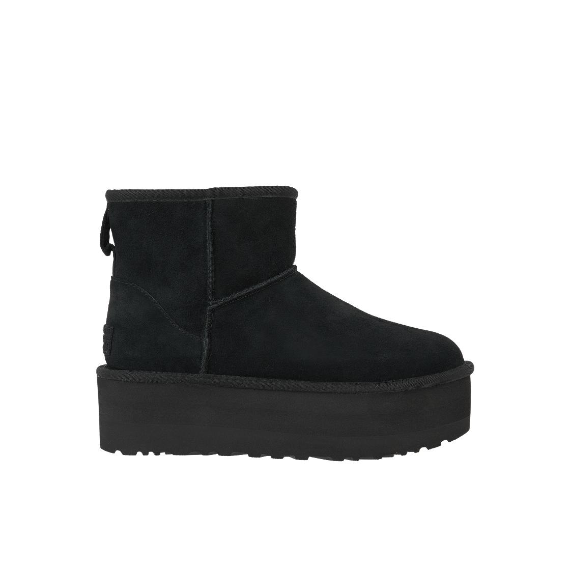 UGG  Классические ботинки на платформе Mini Черные Женские кроссовки 1134991-BLK 38